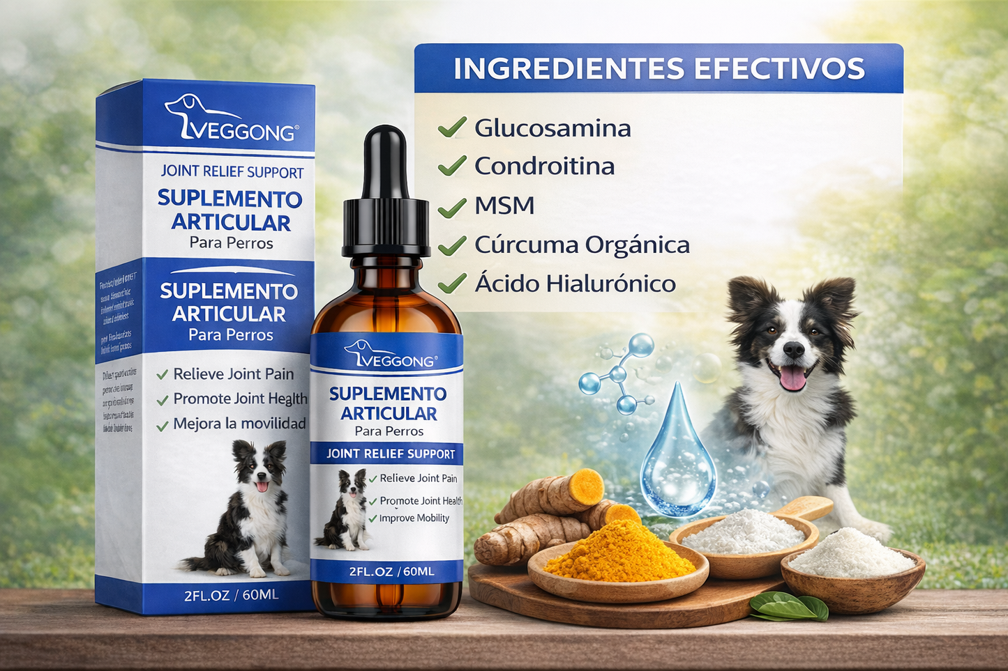 Alivio articular para tu perro