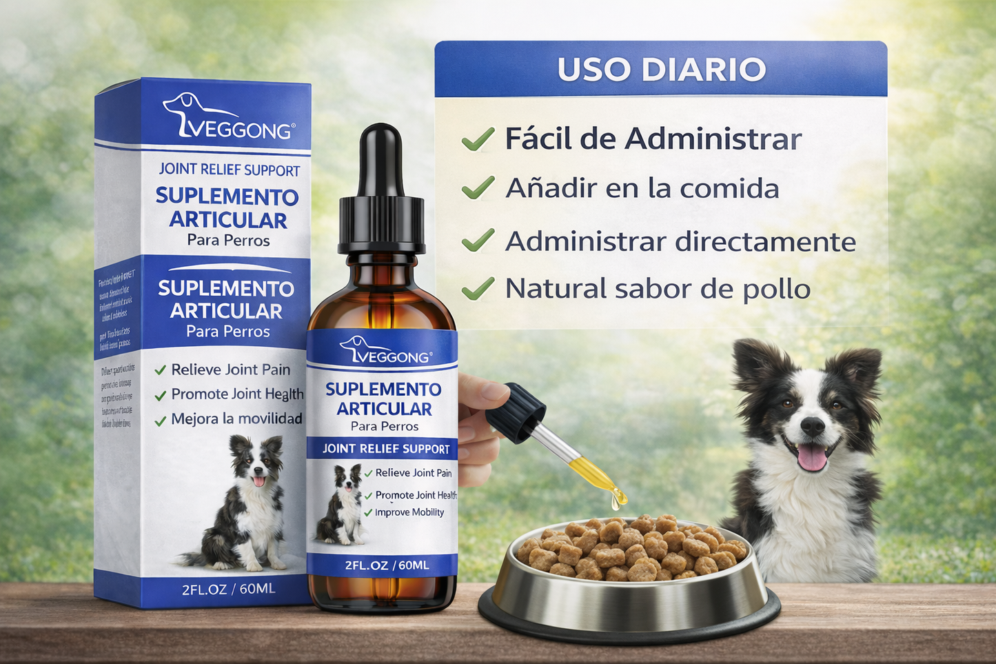 Alivio articular para tu perro